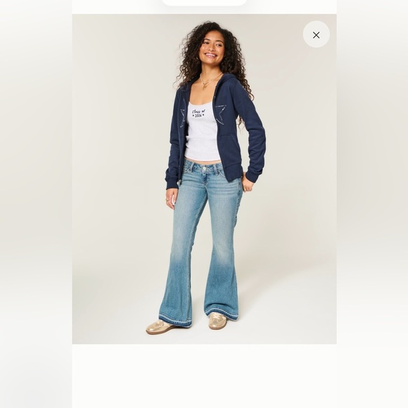 Hollister Denim - Hollister Women's Dark Blue Flare Jeans NWT
